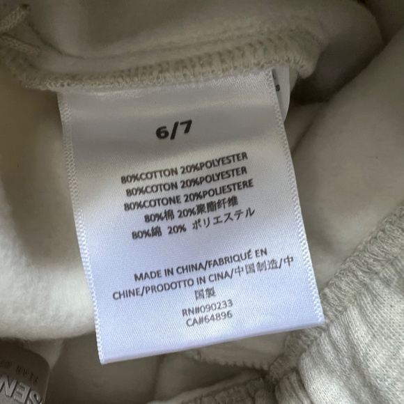 Fear of God Essentials Kids “Light Oatmeal” 1977 Relaxed Lounge Pants Size S - Picture 9 of 11